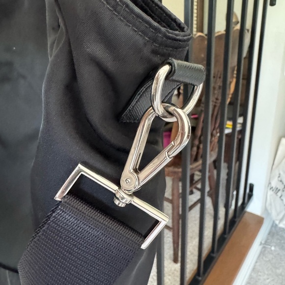 Prada Tessuto Two Way Bag (BLACK) - Picture 12 of 13